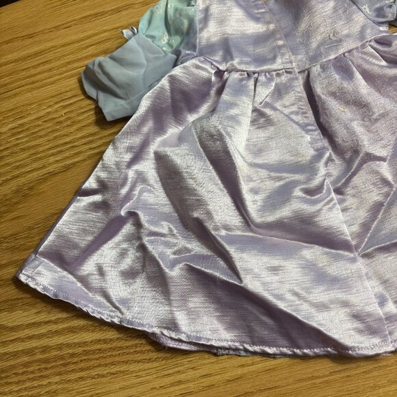 Bitty Baby Purple & Blue Princess Doll Dress With Silver Trim & Matching Drawstr - Picture 9 of 10